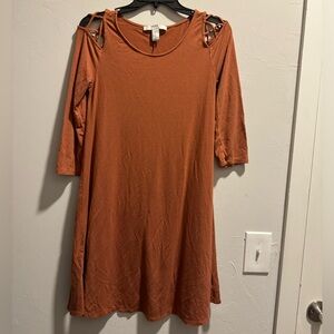3/4 Sleeve T shirt Dress